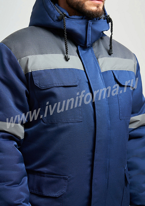 Куртка рабочая мужская арт. Р-01-192-ГР