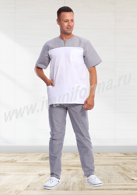 Костюм медицинский мужской арт. М-02-156-ТС