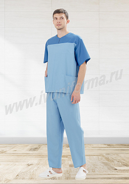 Костюм медицинский мужской арт. М-02-84-ПАН