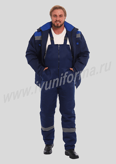 Костюм рабочий мужской арт. Р-02-208-ГР
